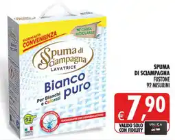 Decò Local Spuma di sciampagna lavatrice bianco puro offerta