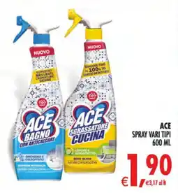 Decò Local Ace spray vari tipi offerta