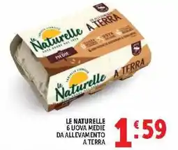 Deco Market Le Naturelle uova medie offerta