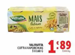 Deco Market Valfrutta mais italiano cotto a vapore offerta