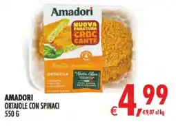 Decò Local Amadori ortaiola con spinaci offerta
