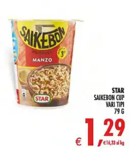 Decò Local Star Saikebon cup vari tipi offerta