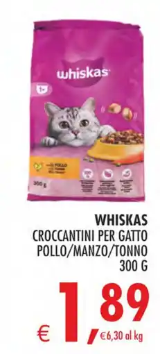 Decò Local Whiskas croccantini per gatto offerta