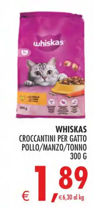Whiskas croccantini per gatto