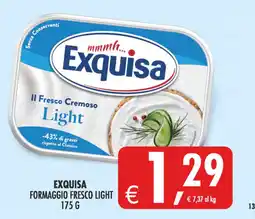 Decò Local Exquisa Formaggio Fresco Light offerta