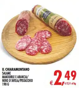 Decò Local Il Chiaramontano Salame Mandorle e Arancia offerta