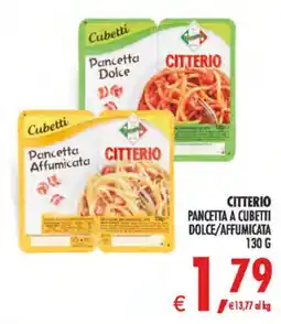 Decò Local Citterio Pancetta a cubetti offerta