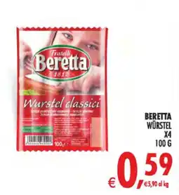 Decò Local Wurstel classici Beretta offerta