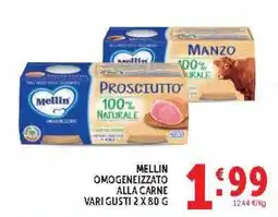 Deco Market Mellin omogeneizzato alla carne offerta