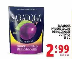 Deco Market Saratoga prugne secche denocciolate offerta