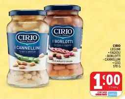 Deco Market Cirio legumi offerta