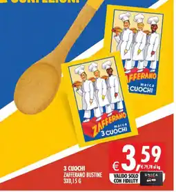Decò Local Zafferano marca 3 cuochi offerta