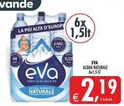 Decò Local Eva acqua naturale offerta