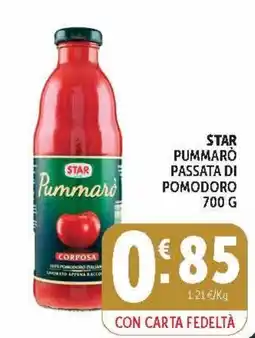 Deco Market Star Pummarò passata di pomodoro offerta