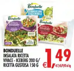 Decò Local Bonduelle insalata ricetta vivace - iceberg offerta