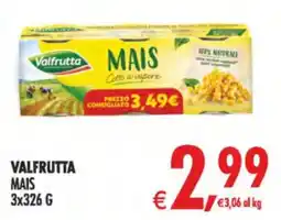 Decò Local Valfrutta Mais Cotto a Vapore offerta
