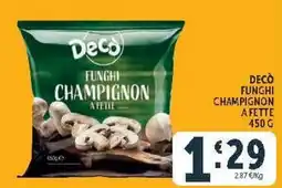 Deco Market Decò Funghi Champignon offerta