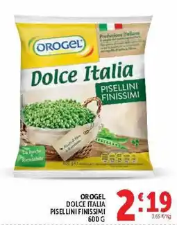 Deco Market Orogel Dolce Italia Pisellini Finissimi offerta