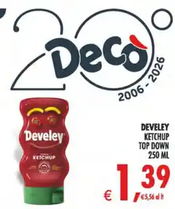 Decò Local Develey ketchup offerta