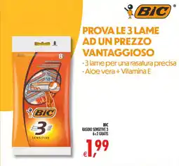 Decò Local BIC Rasoio Sensitive 3 offerta