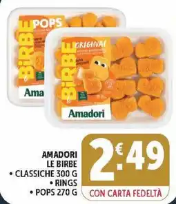 Deco Market Amadori le birbe offerta