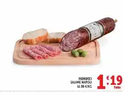 Deco Market Fiorucci Salame Napoli offerta