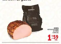 Deco Market Kometta petto di tacchino al forno offerta
