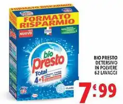 Deco Market Bio Presto detergente in polvere offerta