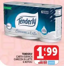 Deco Market Tenderly carta igienica carezza di latte offerta
