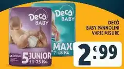 Deco Market Decò Baby pannolini offerta