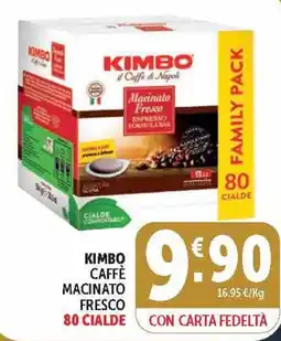 Deco Market Kimbo caffè macinato fresco offerta