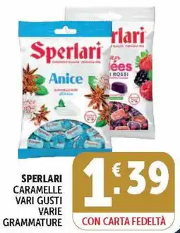 Deco Market Sperlari caramelle vari gusti offerta