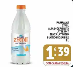 Deco Market Parmalat Zymil latte UHT senza lattosio alta digeribilità offerta