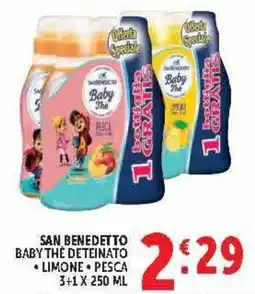Deco Market San Benedetto Baby Thè Deteinato offerta