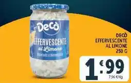 Deco Market Decò effervescente al limone offerta