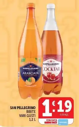 Deco Market San Pellegrino bibite vari gusti offerta