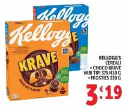 Deco Market Kellogg's cereali offerta