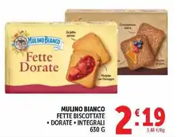 Deco Market Mulino Bianco Fette Dorate offerta