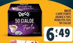 Deco Market Decò Caffè Forte offerta