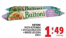 Deco Market Buitoni pasta rotonda offerta