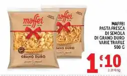 Deco Market Maffei pasta fresca di semola di grano duro offerta