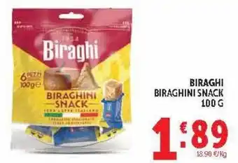 Deco Market Biraghi Biraghini Snack offerta
