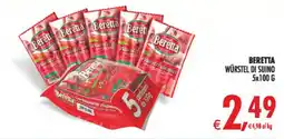 Deco Superstore Beretta Würstel di suino offerta