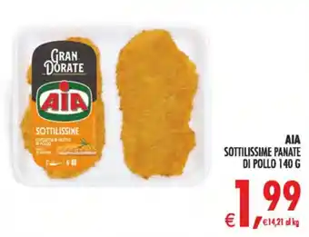 Aia sottilissime panate di pollo