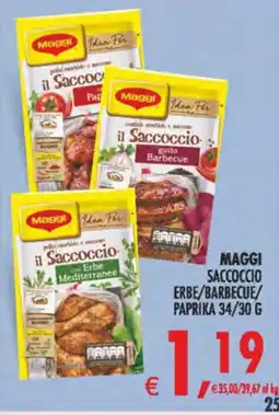 Deco Superstore Maggi Saccoccio Erbe/Mediterranea offerta