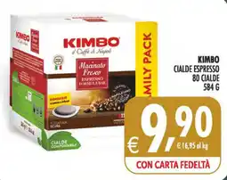 Deco Superstore Kimbo cialde espresso offerta
