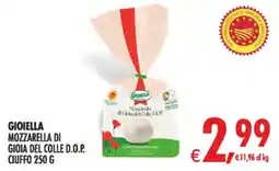 Deco Superstore Gioiella Mozzarella di Gioia del Colle D.O.P. offerta