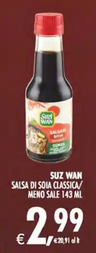 Deco Superstore Suzi Wan salsa di soia classica offerta