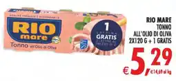 Deco Superstore Rio mare Tonno all'Olio di Oliva offerta
