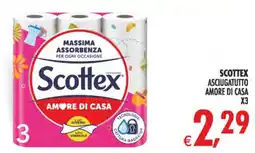 Deco Superstore Scottex asciugatutto amore di casa offerta